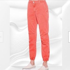 SUNDRY Pleated Jogger Pants Women’s Size 27, Honeysuckle, NWT